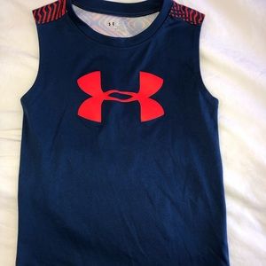under armour dry fit muscle tee